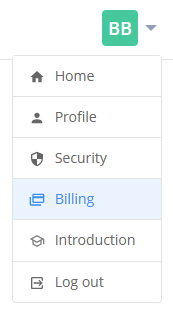 dropdown menu billing.png
