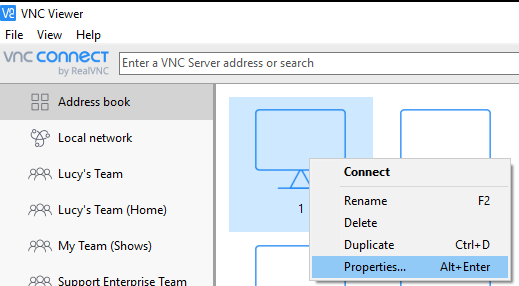 RealVNC VNC Server Enterprise 7.6.0